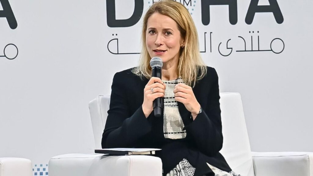Kaja Kallas, estoniana care se ocupă de diplomația UE. Foto/Arhivă