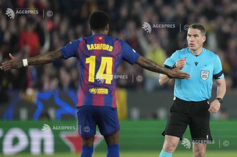 Fotbal: FC Barcelona a formulat o plângere oficială la UEFA privind arbitrajul din meciul cu Atletico Madrid Image