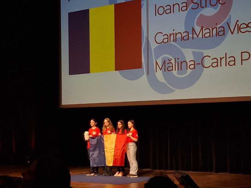 Locul I în Europa pentru România la Olimpiada Europeană de Matematică pentru fete Image