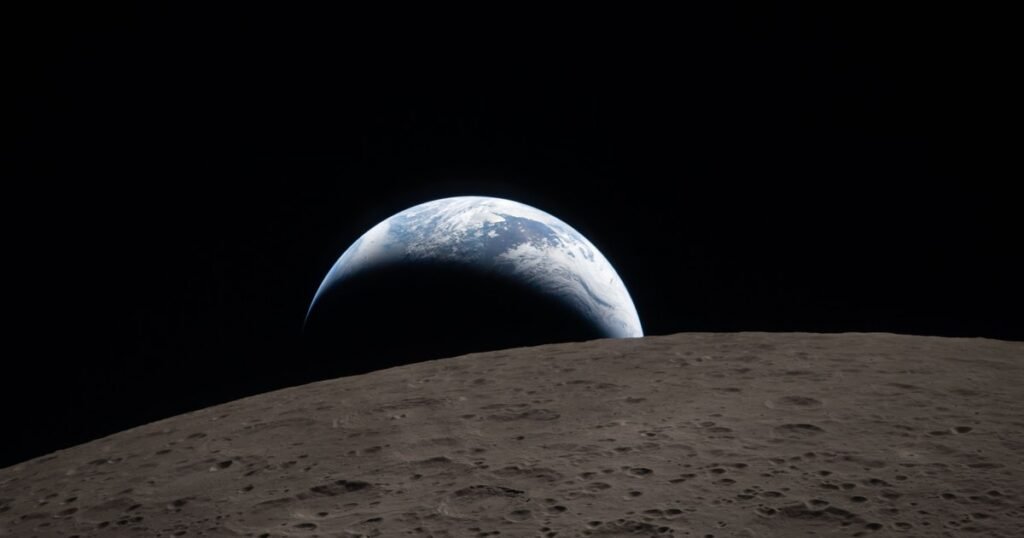 „Apus al Pământului”. Imaginea uluitoare surprinsă de astronauții misiunii Artemis II