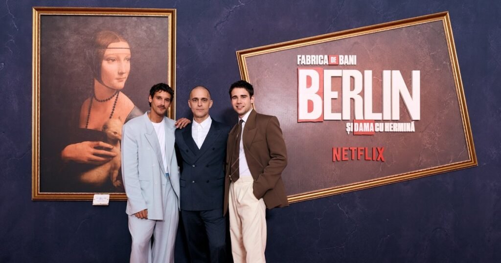 Actorii din „Berlin“, despre artă, masculinitate toxică și vulnerabilitate într-un jaf inspirat de Leonardo da Vinci: „Încrederea este mai greu de câștigat decât dragostea“