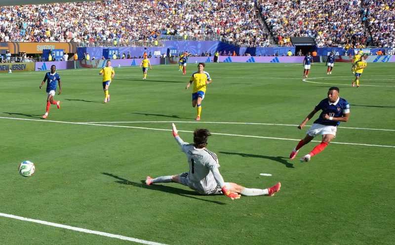 Fotbal – CM 2026: Franța, calificată ‘en fanfare’ în optimi, după 3-0 cu Suedia Image