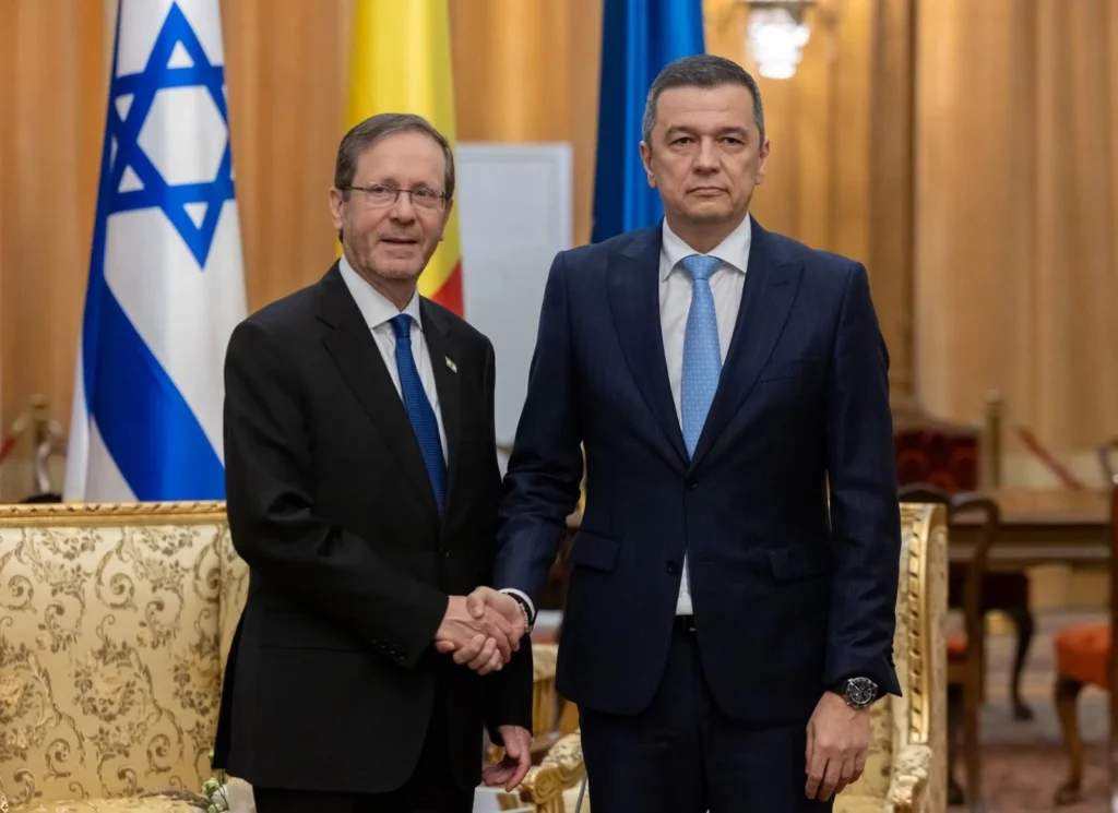 Grindeanu, „discuții consistente” cu președintele Israelului: „Continuă să fie un aliat strategic al României”