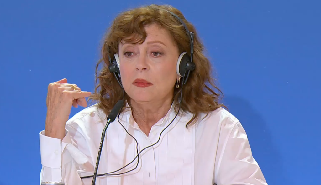 Actrița Susan Sarandon, printre persoanele reținute la un protest anti-Netanyahu la New York Actrița Susan Sarandon, printre persoanele reținute la un protest anti-Netanyahu la New York