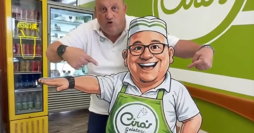 Cum a ajuns o promoție la înghețată să stârnească o controversă bizară din cauza unei siluete din carton